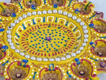 Renting out with online payment: Indian serving tray