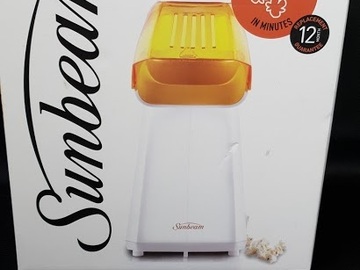 Renting out with online payment: Popcorn machine