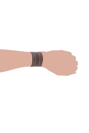 60 Handmade Unisex Wide Genuine Leather Wristband Punk Bracelet
