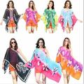 Bulk Lots: 50  Women Mixed Floral Fashion Wrap Beach Wear Swimsuit Cover Up
