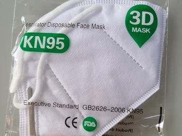 Buy Now: KN-95 Respirator Face Masks. Lot of 100