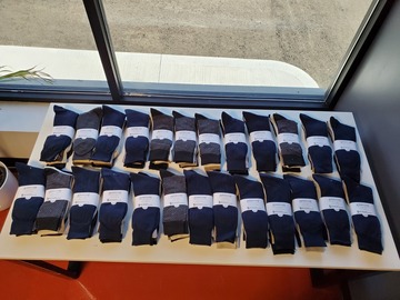 Comprar ahora: 25 Packs of 5 Pairs Arrow Men's Dress Socks 70%+ Cotton