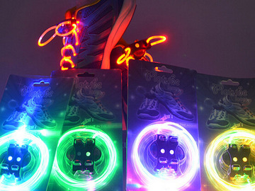 Bulk Lots: Lot of 100 LED LACES 