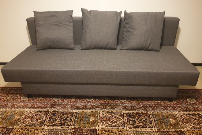 Ikea Asarum 3 Seater Sofa Bed Gray Aalto Marketplace