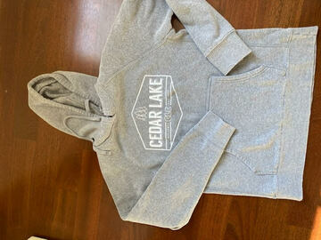 Selling A Singular Item: Light gray sweatshirt