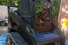 Renting out equipment (w/ operator): Caterpillar 257 Compact track loader with operator