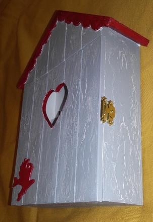Boîte à clé shabby