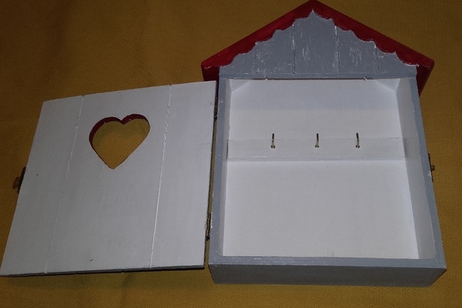 Boîte à clé shabby