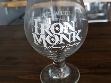 Selling: Iron Monk Brewery Belgian Glass