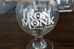 Selling: Iron Monk Brewery Belgian Glass