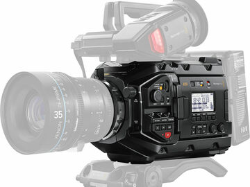 Renting out with online payment: Blackmagic URSA Mini PRO 4.6K G2 & more