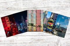  : (Sights of Hong Kong) A Set of 5 Blank Greeting Card 