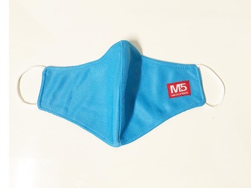 Buy Now: 100 Ct 2-PLY Reusable Cloth Face Mask (Light BLUE)