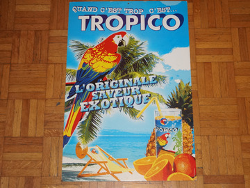 Vente: Panneau publicitaire de la marque TROPICO