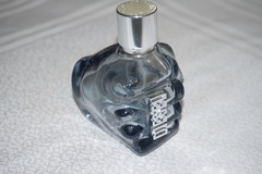 Recyclage: Flacon vide de parfum DIESEL - Only the brave