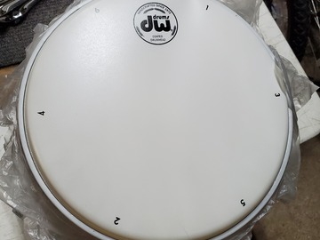 Selling with online payment: 27 new Drum Workshop DW 10" coated ambassador heads