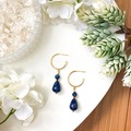 : Lapis Lazuli Dangle Earrlings