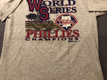 Selling A Singular Item: World Series shirt