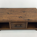 For Sale: WOODGATE Rustic Solid Wood 2 Drawer Coffee Table