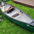 Vuokrataan (päivä): Kaksikko kanootti Mad river Explorer + varusteet