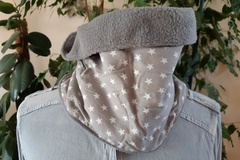 Vente au détail: Tour de cou gris étoilé