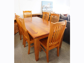 For Sale: SUSAN Solid Wood Dining Table Series * NZ Pine--1.0/1.2/1.5/1.8/2