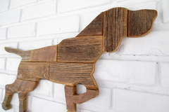 Selling: German Shorthaired Pointer Weimaraner Reclaimed Wood Dog Wall Art