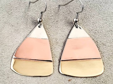 Selling: Candy Corn Earrings- Halloween Special!!!