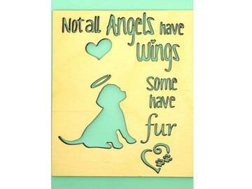 Selling: Dogs Angels Greeting Card