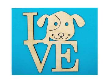 Selling: Dog LOVE Greeting Card