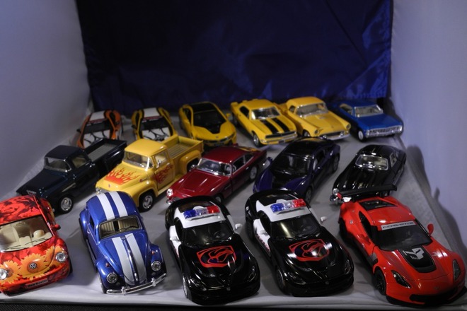 James paul diecast shop cars