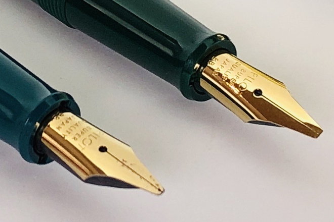 Pilot 78G (BB stub nib) - choice of blue or green - Pensharing
