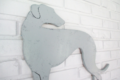 Selling: Greyhound Wood Dog Wall Art