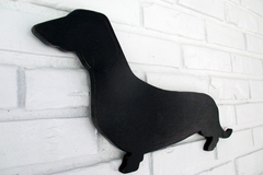 Selling: Dachshund Black Wood Dog Wall Art