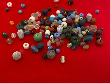 Buy Now: 10  lbs --Glass beads-- many sizes & colors-- $5.00 lb!
