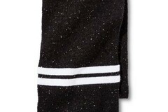 Buy Now: 12 Dickies Men's Cold Weather Scarf - Black/White Stripes New