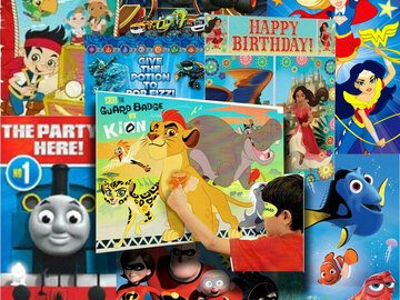 Buy Now: 150 Kids Disney & Nickelodeon Party Games & Scene Setters