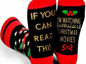 Comprar ahora: 15 pairs Christmas Movie Watching Socks Great Resell Item