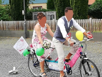 Tandem bicycle rental: Tandemfahrrad Verleih