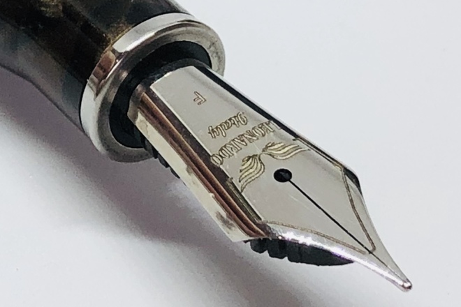 Leonardo Momento Zero Grande Coffee Brown (F nib) - Pensharing