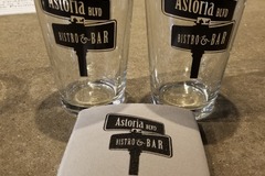 Selling: Astoria Pint Glasses Set of 2