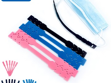 Buy Now: 200 Face Mask Ear Saver Protector Strap Extender Hook Silicone 