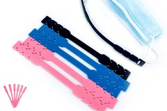 Buy Now: 200 Face Mask Ear Saver Protector Strap Extender Hook Silicone 