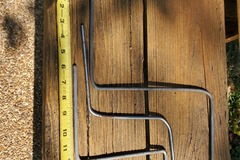 Selling with online payment: 12 vintage 1/4" arms for hoop or rail mount clamps/ trap table