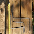 Selling with online payment: 12 vintage 1/4" arms for hoop or rail mount clamps/ trap table