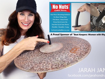 Selling with online payment: NO NUTS CYMBAL SLEEVES - 3-PK BLK