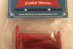 Selling with online payment: NO NUTS® CYMBAL SLEEVES  3-PK RED
