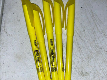 Comprar ahora: BIC Brite Liner Grip Highlighter, Yellow