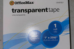 Comprar ahora: Office Max 3/4" X 2592 large ROLL Invisible Boxed Tape 