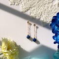  : Metis Lapis Lazuli Drop Earrings